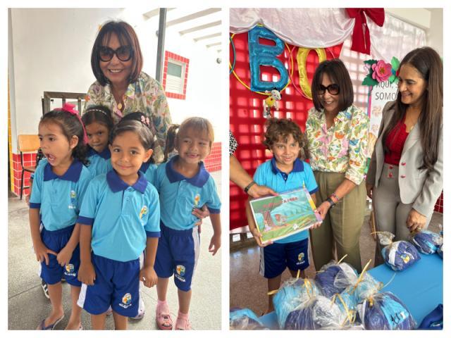 Prefeitura de Glória entrega fardamentos e materiais didáticos para alunos da rede municipal