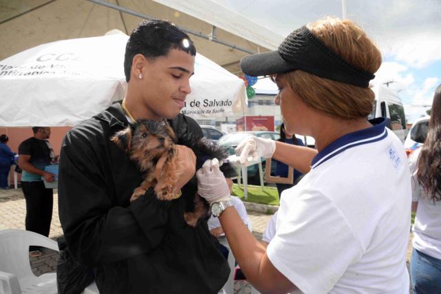 Saúde de Salvador convoca população a imunizar pets contra a raiva neste fim de semana
