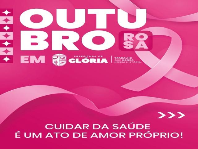 Prefeitura de Glória deu início às ações do Outubro Rosa