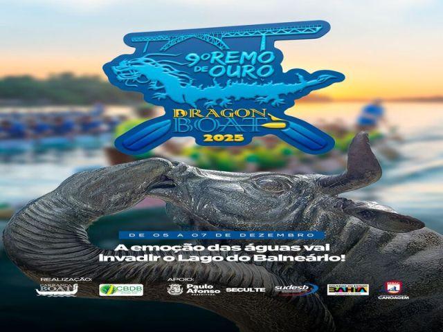 De 05 a 07 de dezembro tem Remo de Ouro na cidade mais bonita do Brasil!