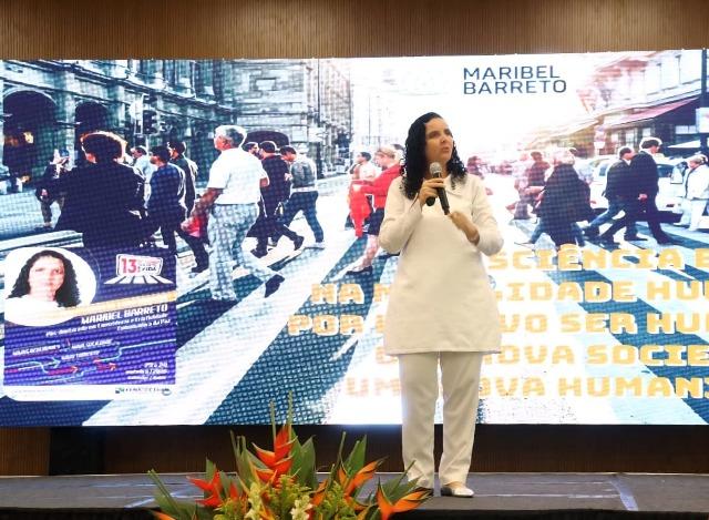 Embaixadora da Paz pela ONU pauta palestra no 13º CBTV e 9º Internacional