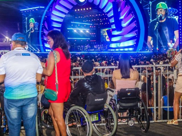 Camarote Acessível é opção segura para pessoas com deficiência no Festival Virada Salvador