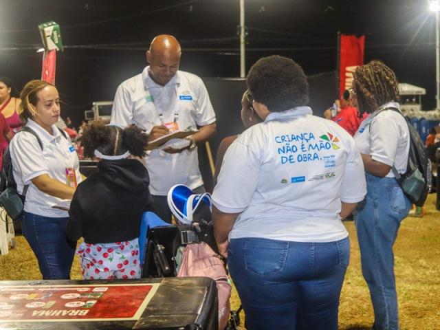 Criança Não é Mão de Obra: Prefeitura promove ações de combate ao trabalho infantil no Festival Virada Salvador