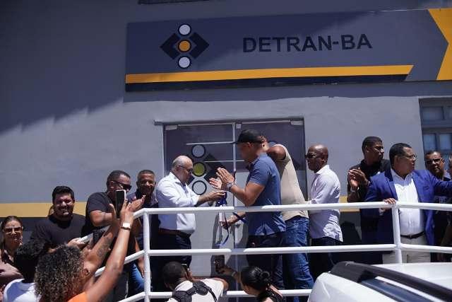 Itaparica inaugura nova unidade do Detran para atender toda ilha e municípios vizinhos