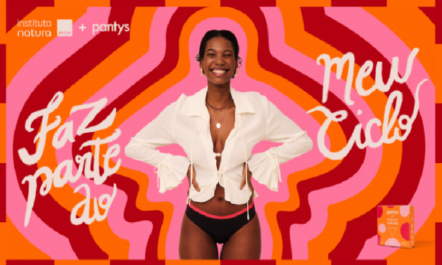 Instituto Natura e Pantys lançam calcinha absorvente exclusiva e ampliam debate sobre autonomia menstrual