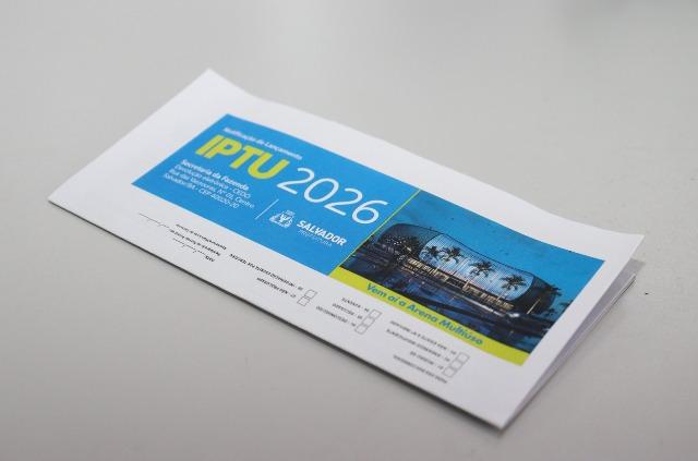 IPTU 2026: Prazo para pagamento da cota única e da primeira parcela termina na quinta-feira (5)