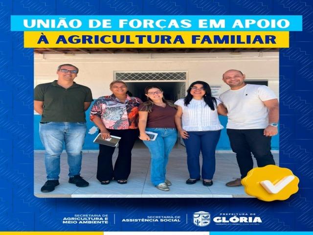 Prefeitura de Glória promove articulação para implantar o Programa de Aquisição de Alimentos (PAA)