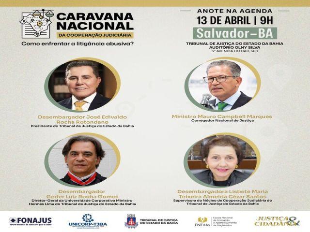 A Revista Justiça & Cidadania promove, no dia 13 de abril, a 11ª edição da Caravana Nacional da Cooperação Judiciária