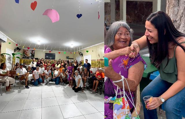 Ação nos Vicentinos reforça cuidado e valorização das mulheres idosas em Paulo Afonso