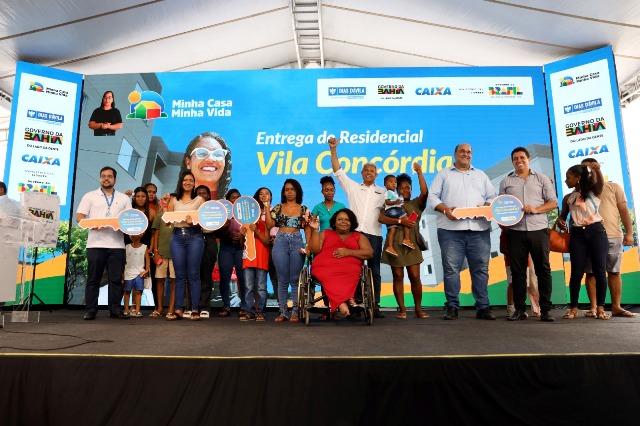 Bahia participa de cerimônia simultânea de entrega de unidades habitacionais do Programa Minha Casa Minha Vida
