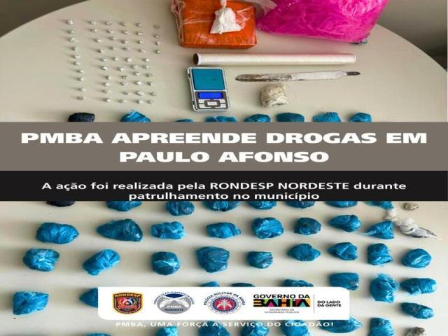 RONDESP NORDESTE PRENDE TRAFICANTE E RESGATA VÍTIMA DE VIOLÊNCIA DOMÉSTICA EM PAULO AFONSO