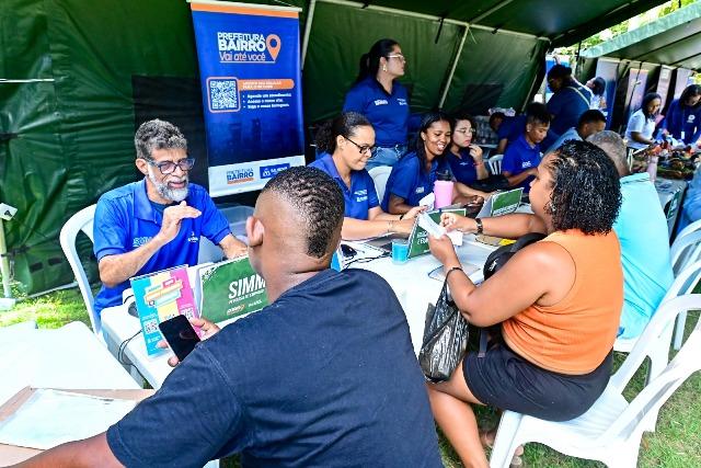 População aproveita ampla oferta de serviços gratuitos no Parque da Cidade na 5ª edição do “Prefeitura-Bairro Vai Até Você”