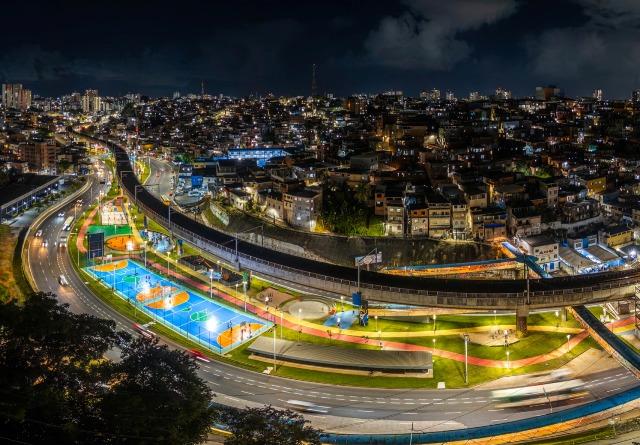 Parque Bonocô vira novo espaço de esporte, lazer e convivência de Salvador e atrai público de todas as idades