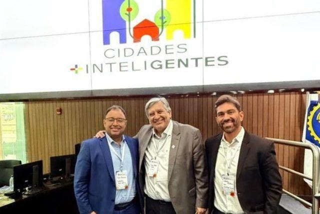 Em Brasília, Paulo Afonso participa do lançamento da ‘Rede de Cidades + Inteligentes’ e inicia planejamento de transformação digital