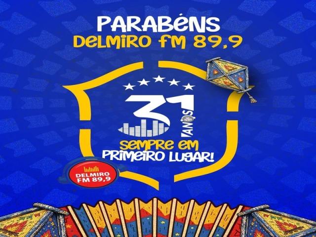 Rádio Delmiro FM celebra 31 anos de história e liderança no Sertão
