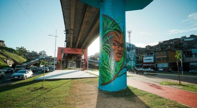 O muralismo baiano voltou ao centro das atenções do Brasil