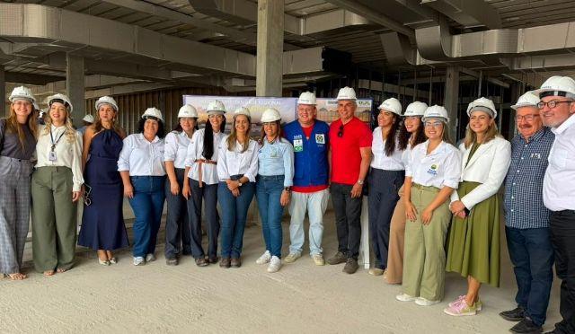 Comitiva federal e estadual vistoria obras de saúde e anuncia cirurgias oftalmológicas em Paulo Afonso