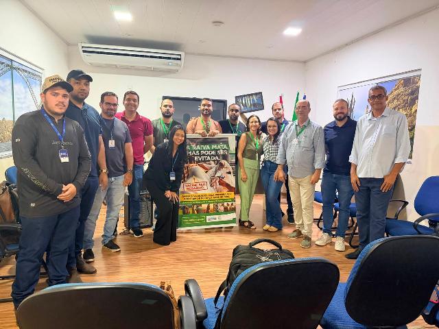 Equipe da Secretaria de Desenvolvimento Rural participa de capacitação para prevenção e controle da raiva e outras doenças no rebanho promovida pela ADAB