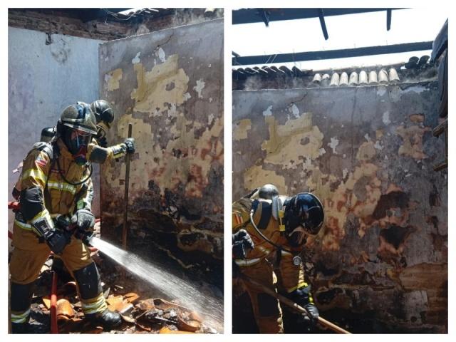 15º BBM atua no combate a incêndio residencial em Paulo Afonso