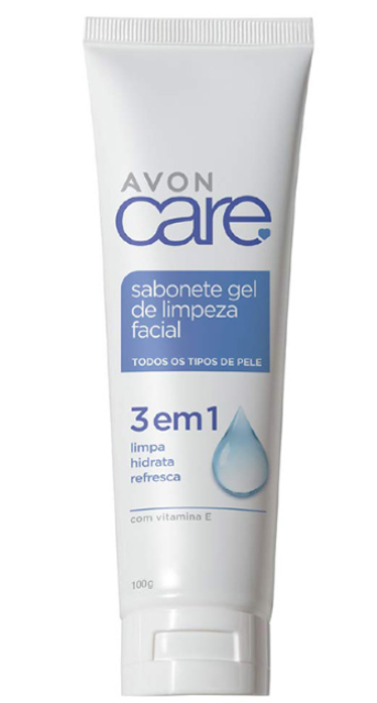 Sabonete Gel Avon Care Limpeza Facial
